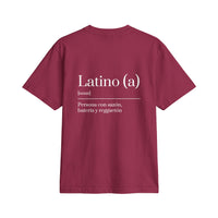 Latino (a) Definition Tee | Funny Streetwear Shirt | Oversize